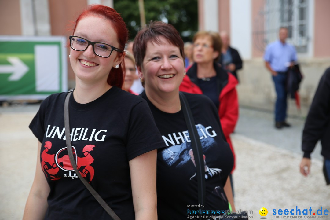 UNHEILIG - Open Air im Klosterhof: Ulm-Wiblingen, 20.08.2016