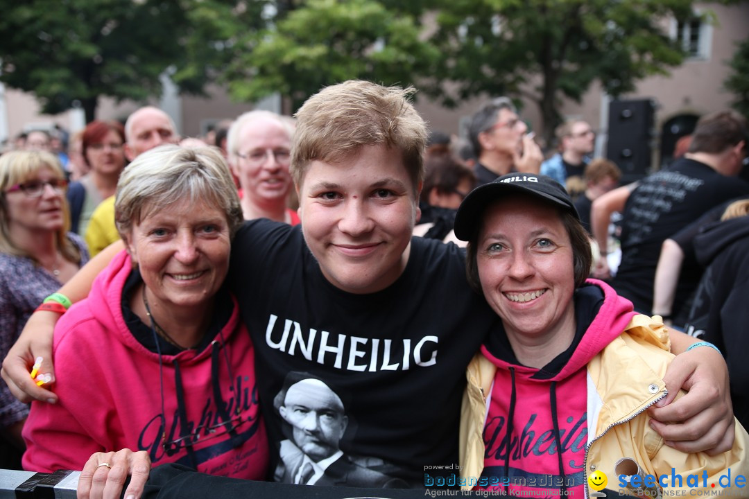 UNHEILIG - Open Air im Klosterhof: Ulm-Wiblingen, 20.08.2016