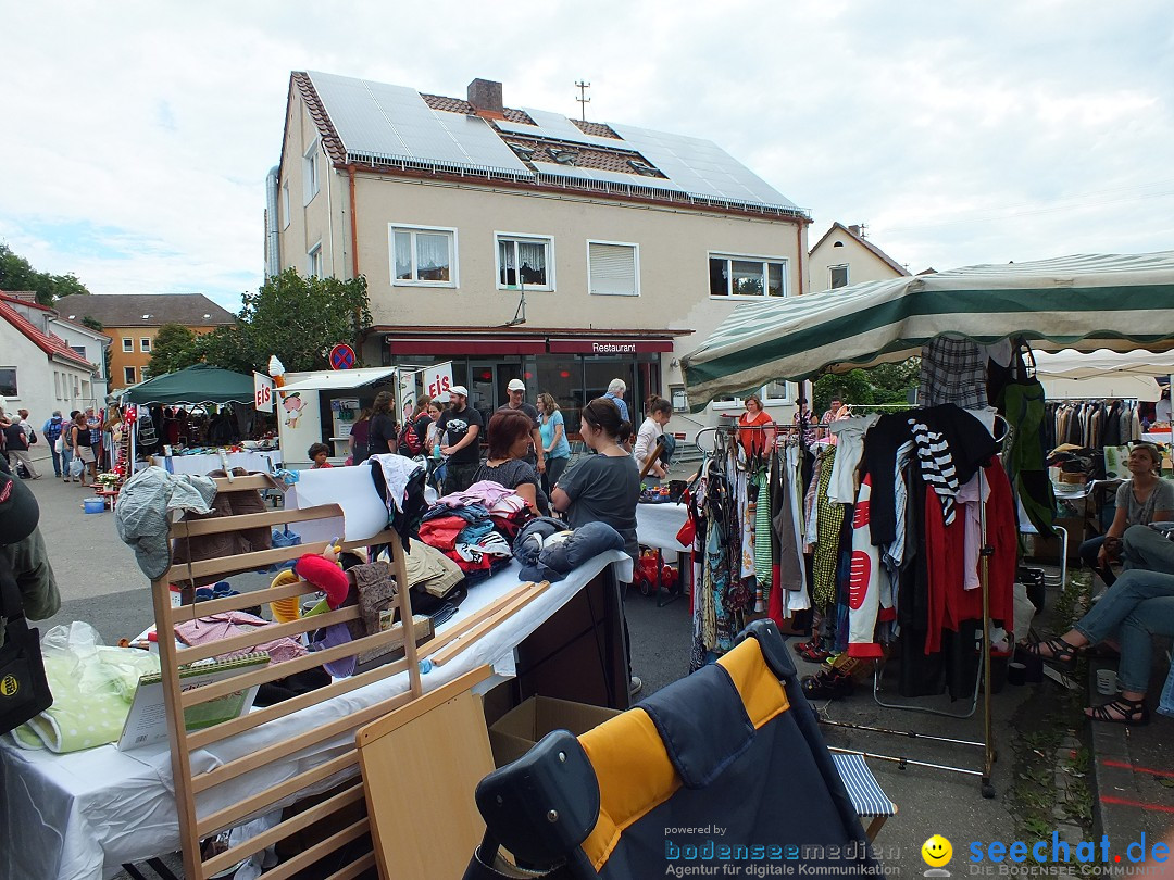 Schlossfest mit Flohmarkt: Aulendorf, 20.08.2016