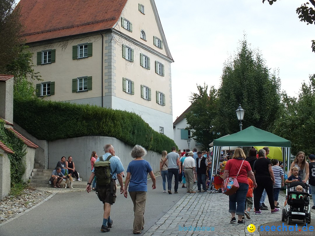 Schlossfest mit Flohmarkt: Aulendorf, 20.08.2016