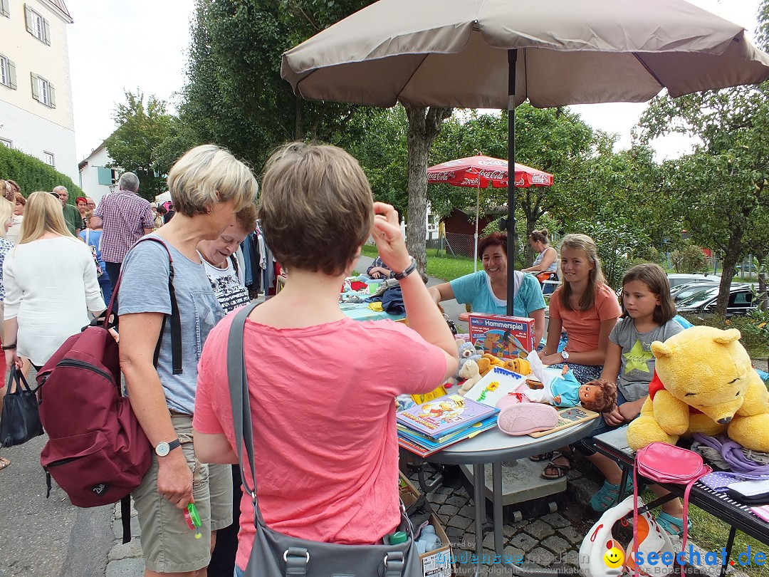 Schlossfest mit Flohmarkt: Aulendorf, 20.08.2016