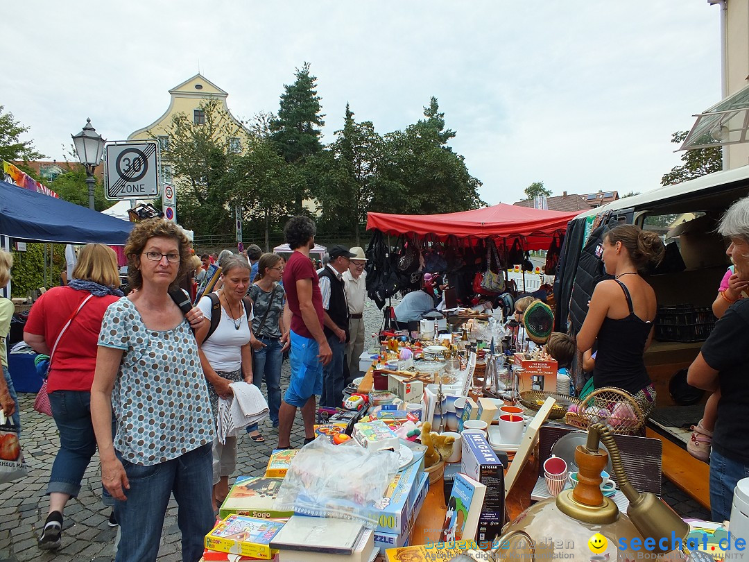 Schlossfest mit Flohmarkt: Aulendorf, 20.08.2016