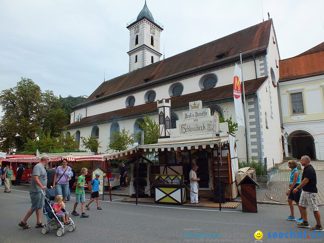 Schlossfest mit Flohmarkt: Aulendorf, 20.08.2016