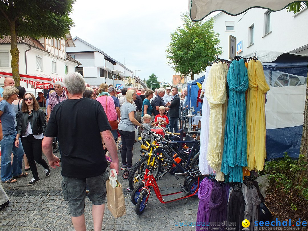 Schlossfest mit Flohmarkt: Aulendorf, 20.08.2016