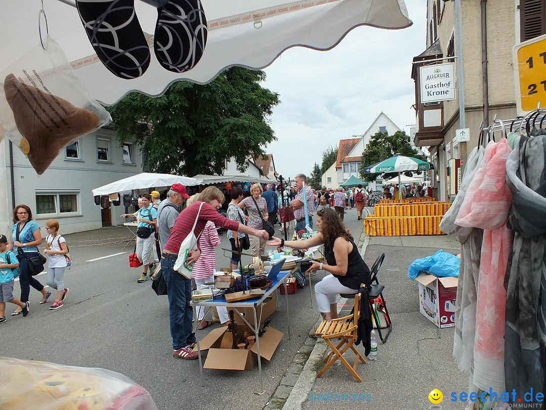 Schlossfest mit Flohmarkt: Aulendorf, 20.08.2016