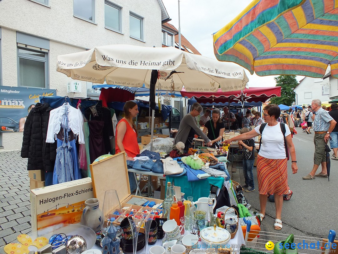 Schlossfest mit Flohmarkt: Aulendorf, 20.08.2016