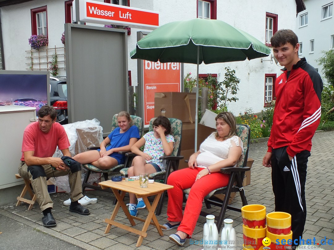 Schlossfest mit Flohmarkt: Aulendorf, 20.08.2016