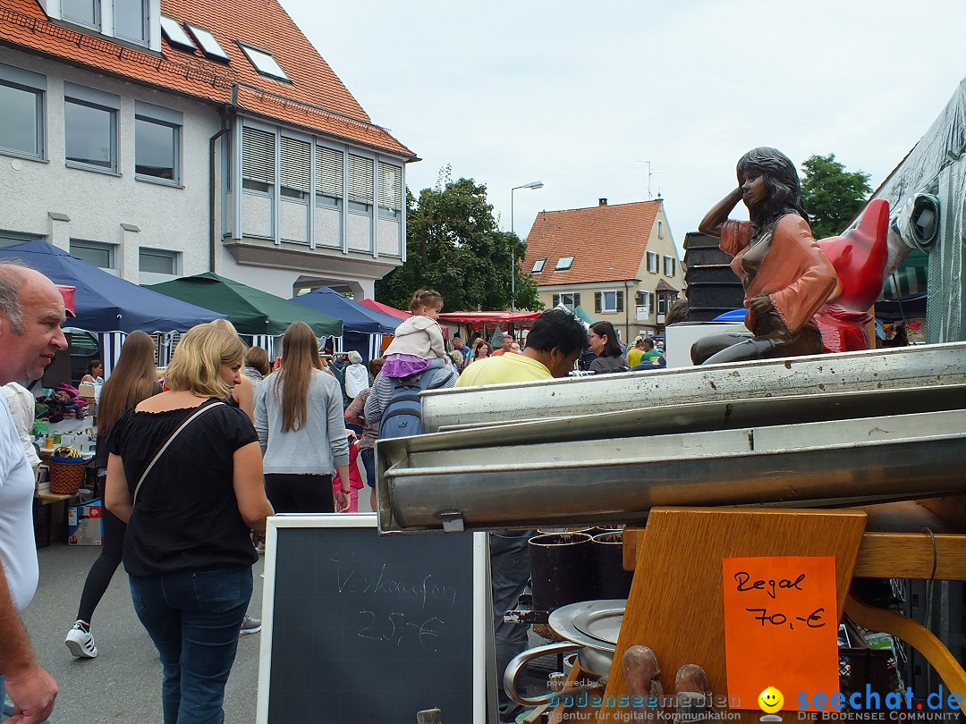 Schlossfest mit Flohmarkt: Aulendorf, 20.08.2016