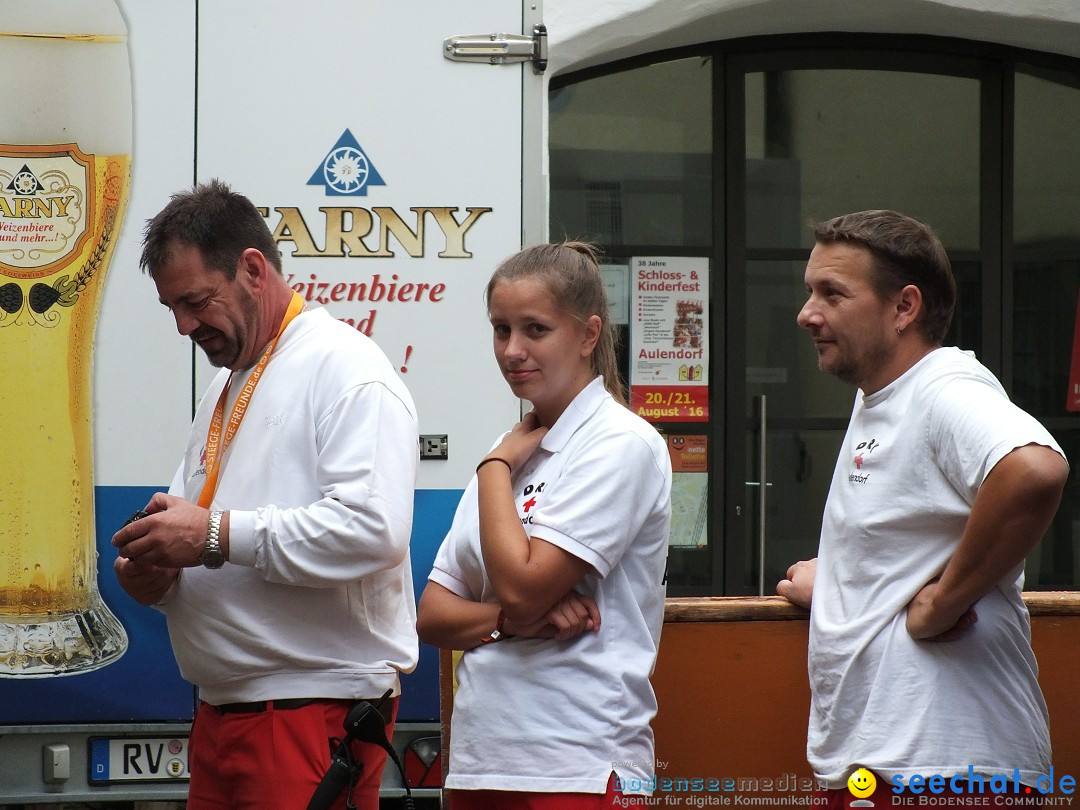 Schlossfest mit Flohmarkt: Aulendorf, 20.08.2016