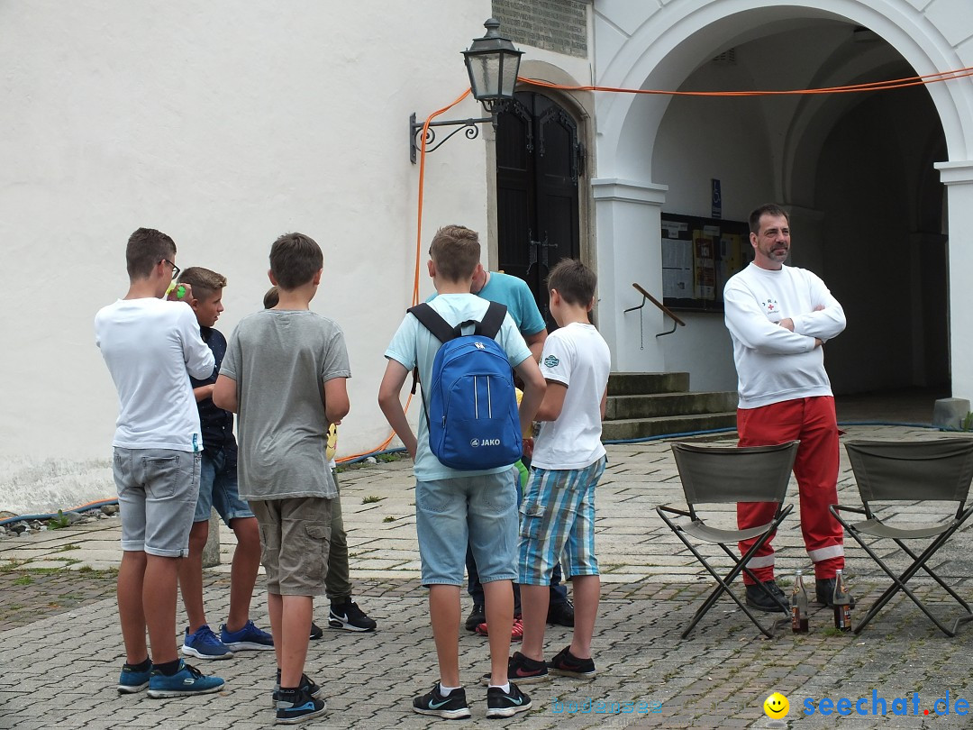 Schlossfest mit Flohmarkt: Aulendorf, 20.08.2016