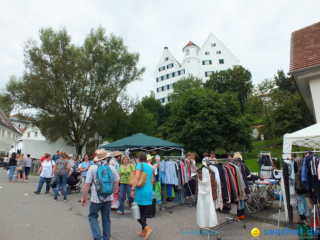 Schlossfest mit Flohmarkt: Aulendorf, 20.08.2016