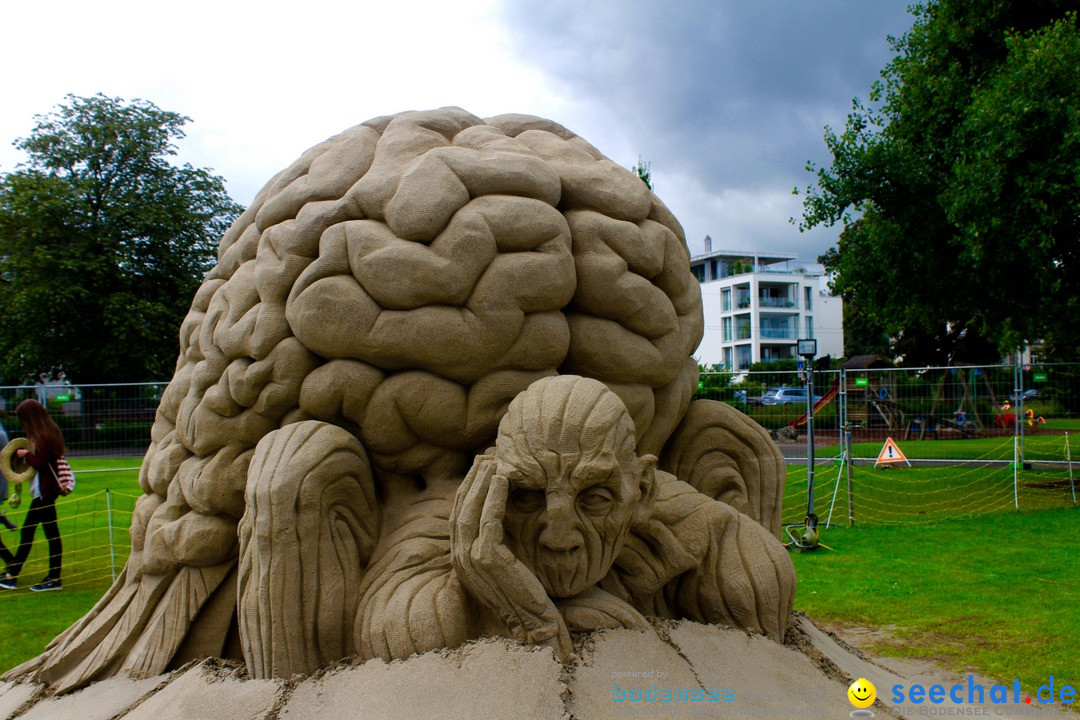 Sandskulpturenfestival: Rorschach am Bodensee, 21.08.2016