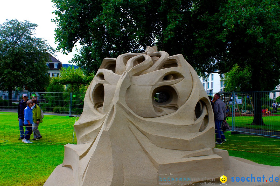 Sandskulpturenfestival: Rorschach am Bodensee, 21.08.2016