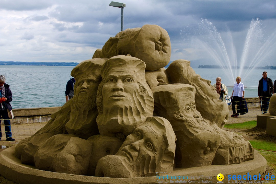 Sandskulpturenfestival: Rorschach am Bodensee, 21.08.2016