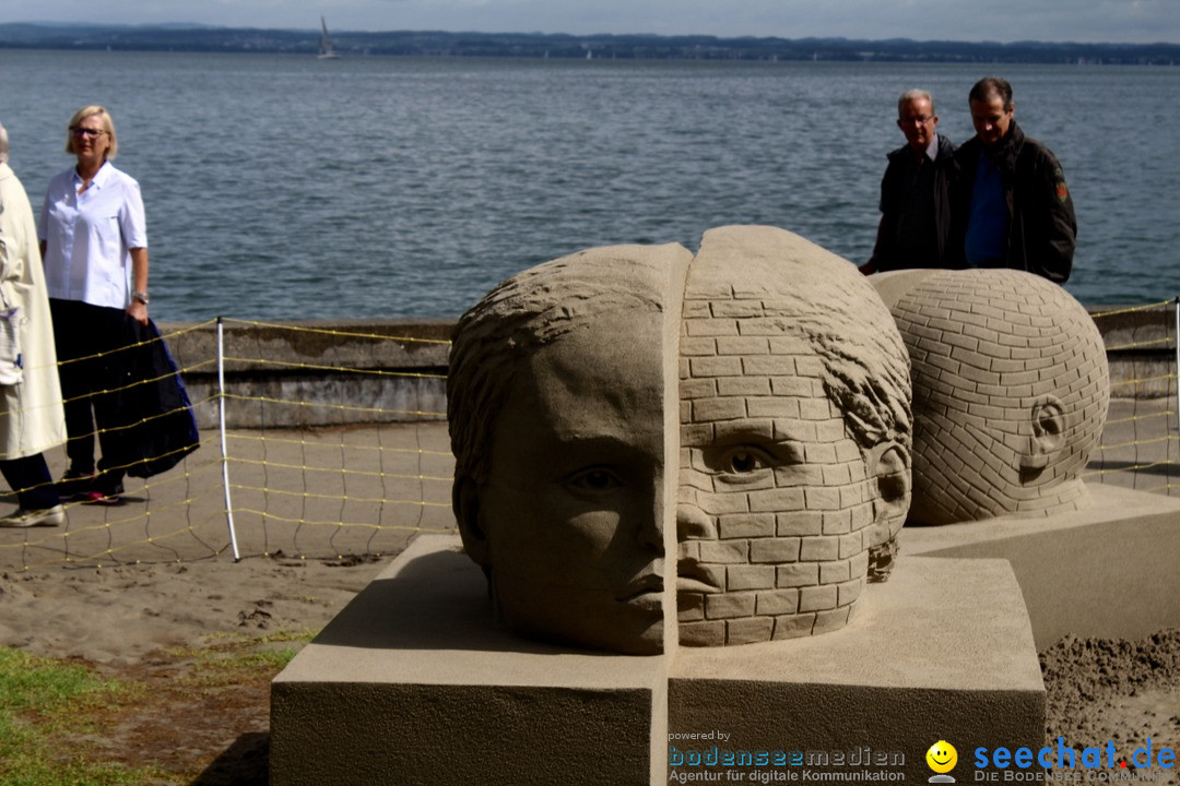 Sandskulpturenfestival: Rorschach am Bodensee, 21.08.2016