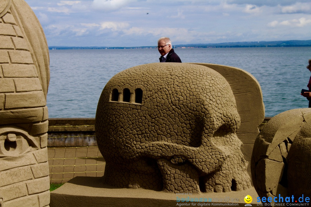 Sandskulpturenfestival: Rorschach am Bodensee, 21.08.2016