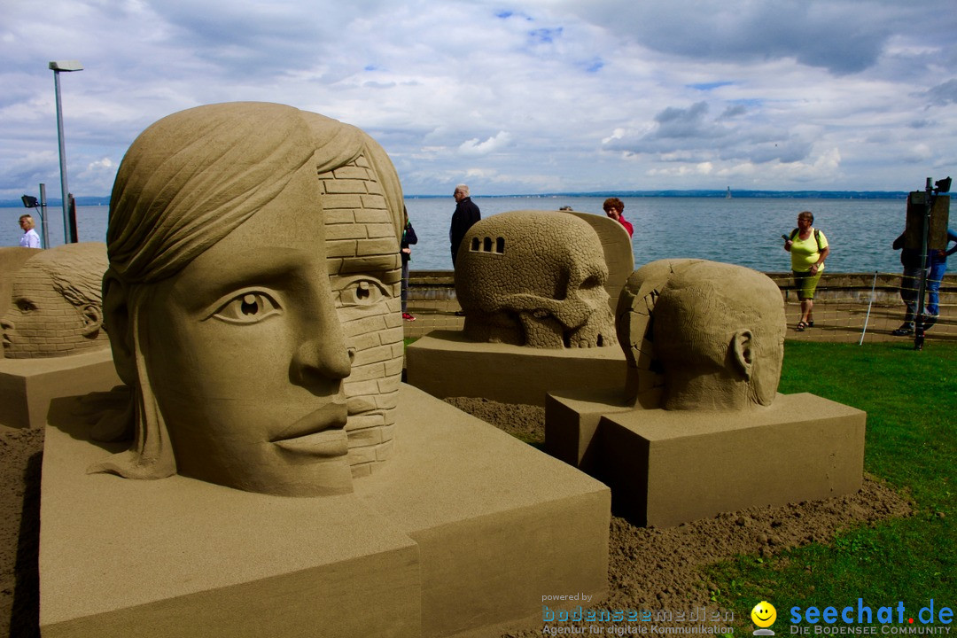 Sandskulpturenfestival: Rorschach am Bodensee, 21.08.2016