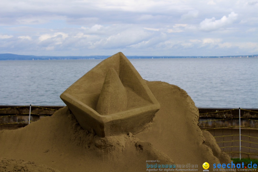 Sandskulpturenfestival: Rorschach am Bodensee, 21.08.2016