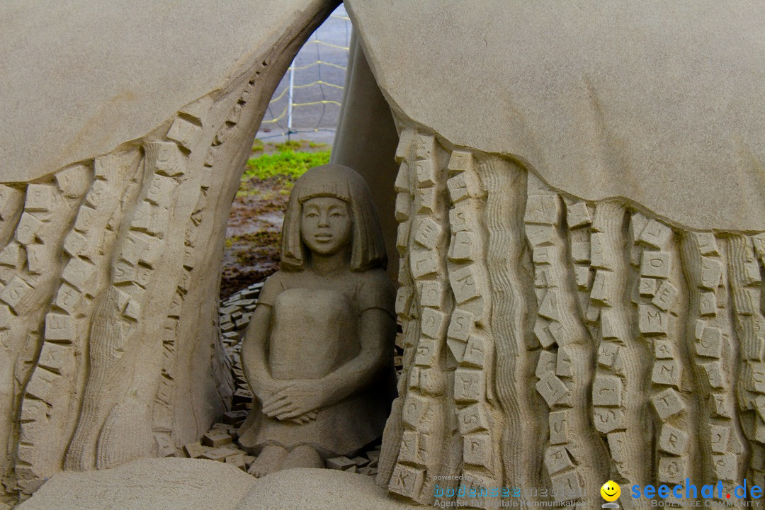 Sandskulpturenfestival: Rorschach am Bodensee, 21.08.2016