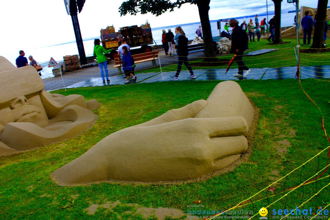 Sandskulpturenfestival: Rorschach am Bodensee, 21.08.2016