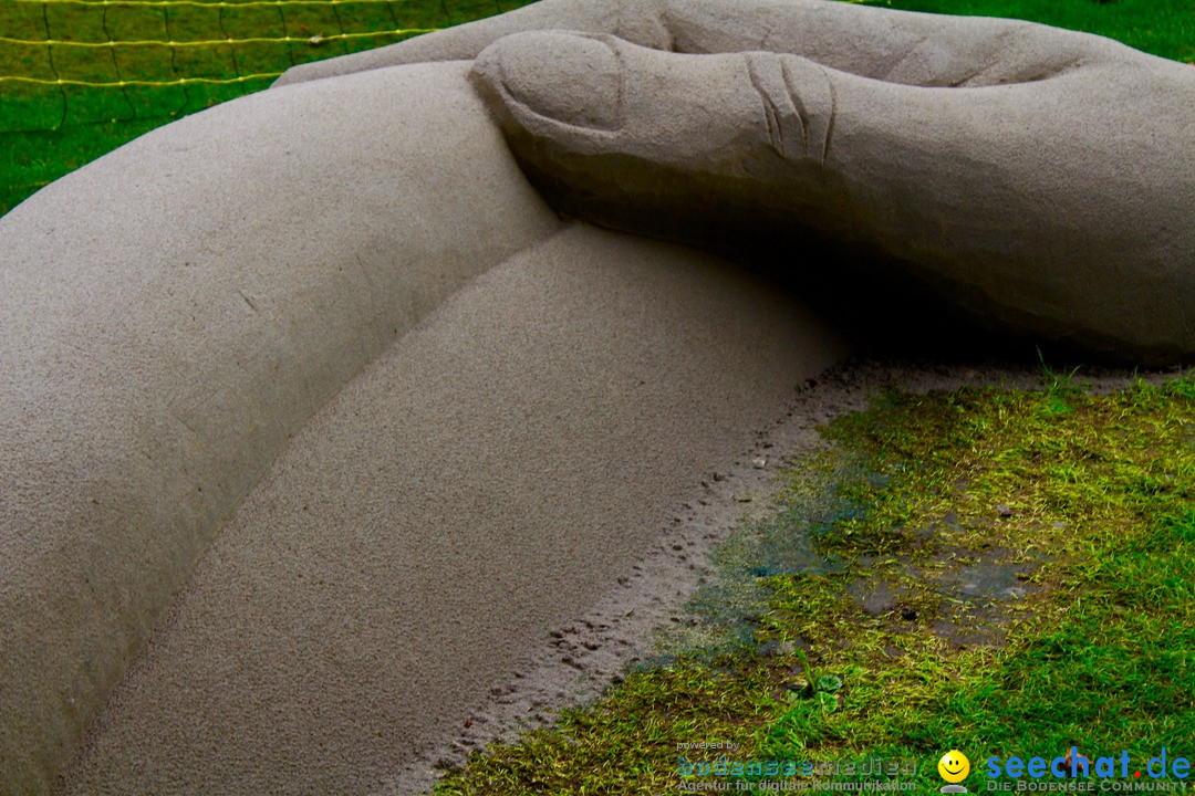 Sandskulpturenfestival: Rorschach am Bodensee, 21.08.2016