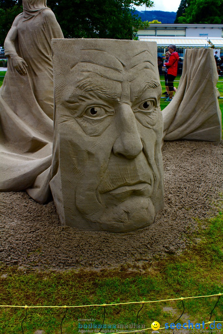 Sandskulpturenfestival: Rorschach am Bodensee, 21.08.2016