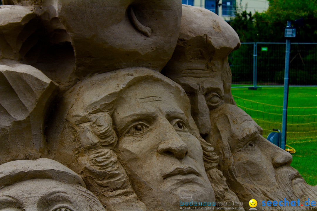 Sandskulpturenfestival: Rorschach am Bodensee, 21.08.2016