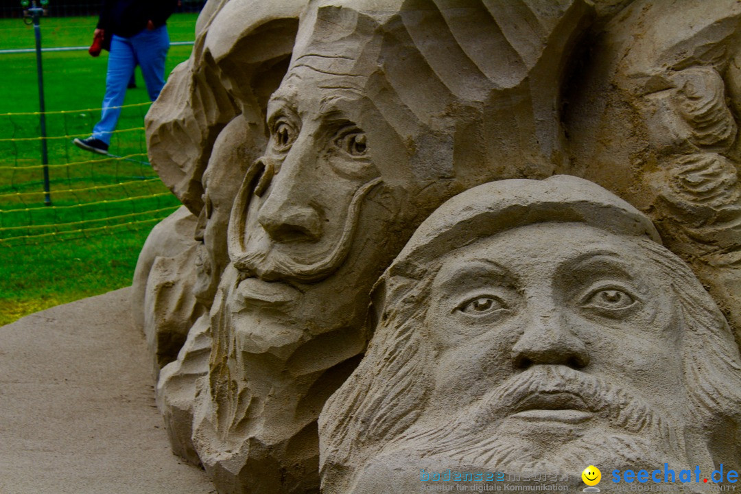 Sandskulpturenfestival: Rorschach am Bodensee, 21.08.2016