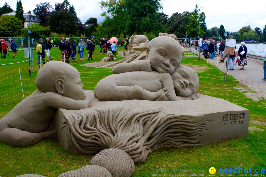 Sandskulpturenfestival: Rorschach am Bodensee, 21.08.2016