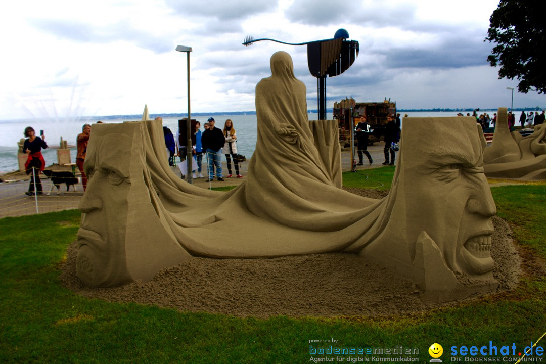 Sandskulpturenfestival: Rorschach am Bodensee, 21.08.2016