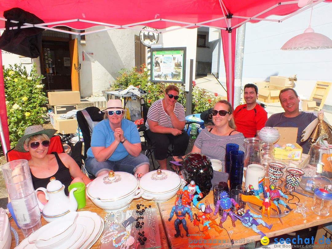 Flohmarkt in Sigmaringen am Bodensee, 27.08.2016