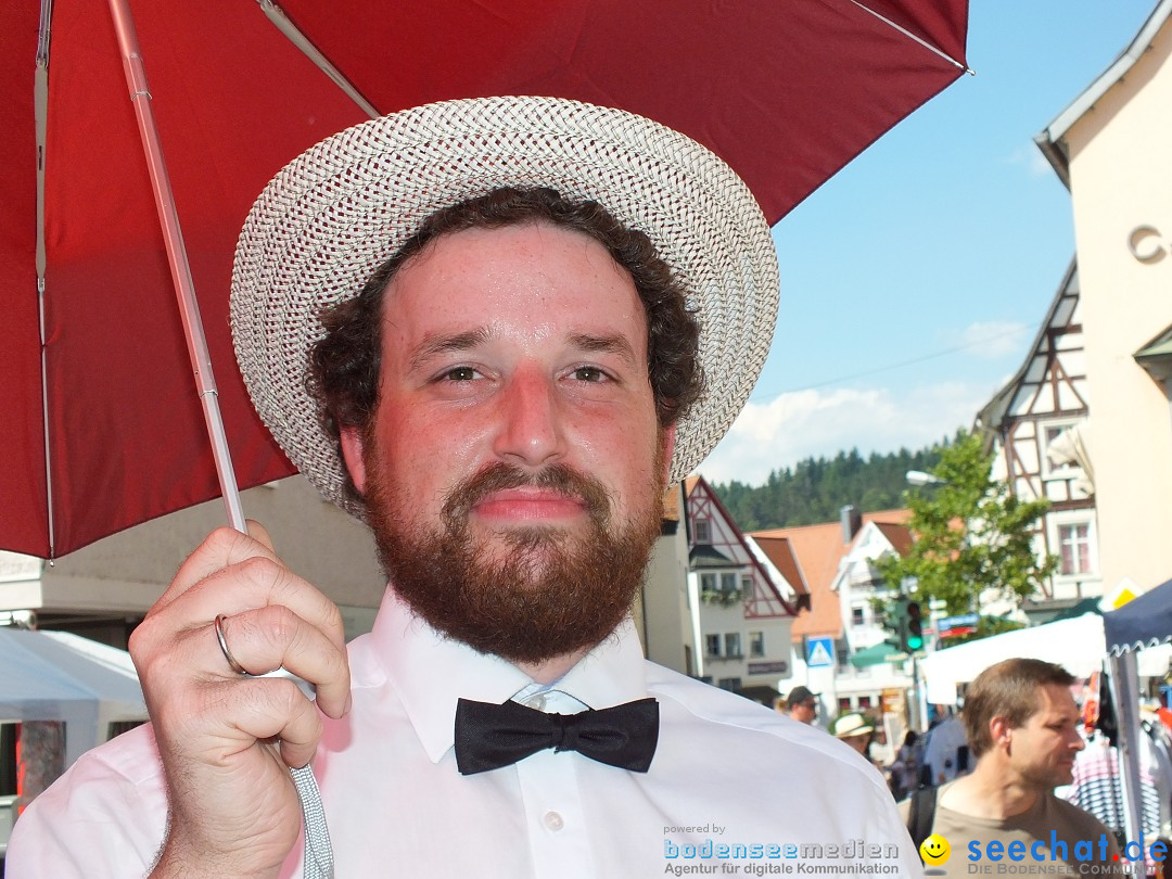 Flohmarkt in Sigmaringen am Bodensee, 27.08.2016