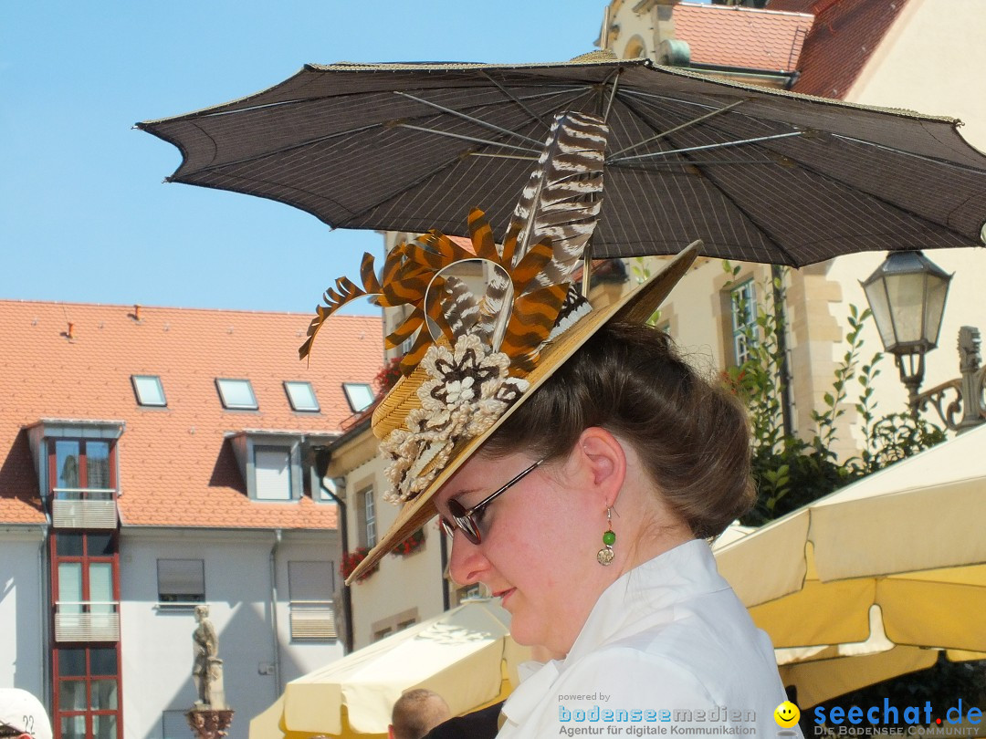 Flohmarkt in Sigmaringen am Bodensee, 27.08.2016