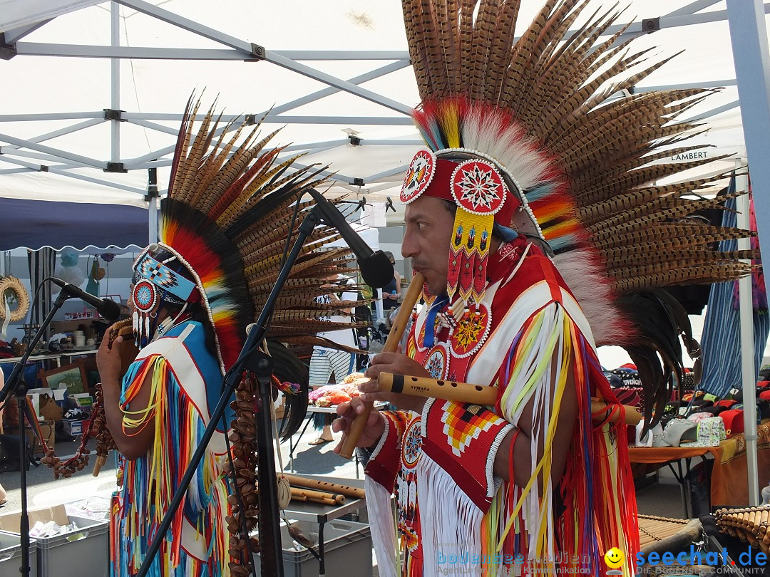 Flohmarkt in Sigmaringen am Bodensee, 27.08.2016