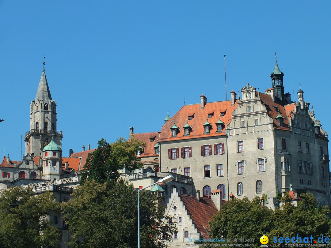 Flohmarkt in Sigmaringen am Bodensee, 27.08.2016