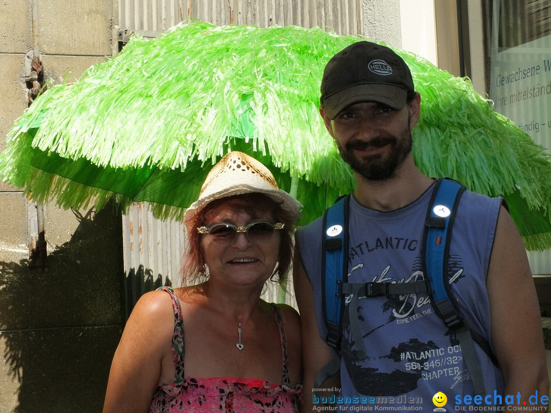 Flohmarkt in Sigmaringen am Bodensee, 27.08.2016