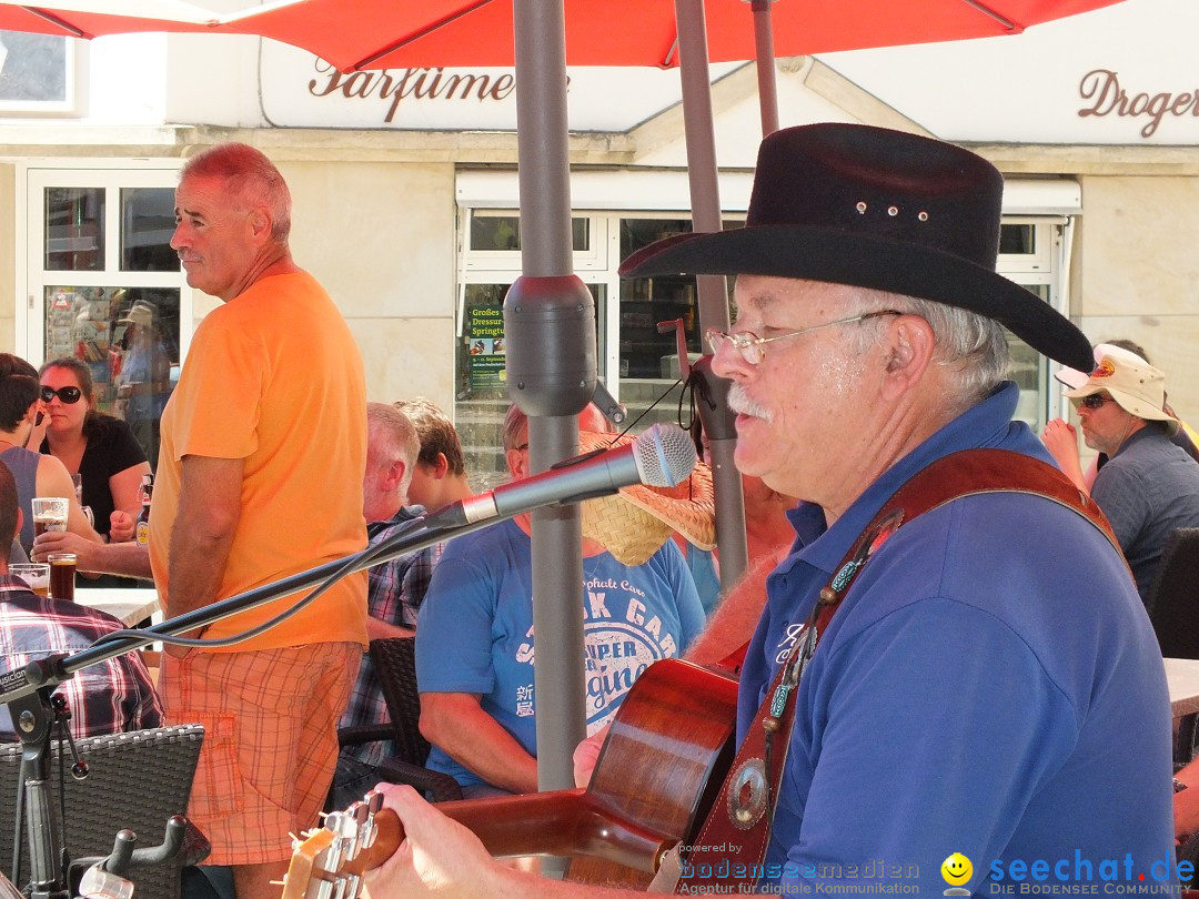 Flohmarkt in Sigmaringen am Bodensee, 27.08.2016