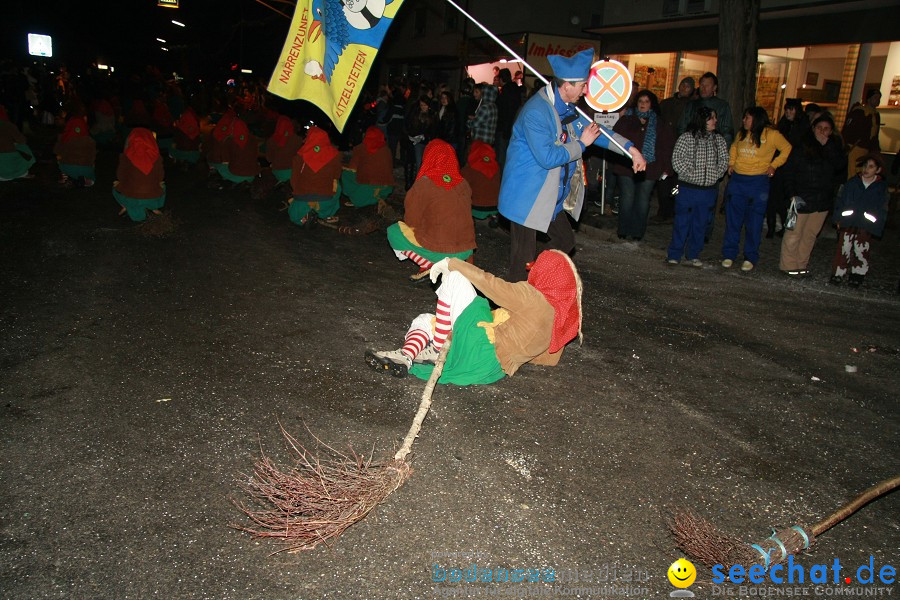 Nachtumzug - Weissenau bei Ravensburg, 16.01.2010