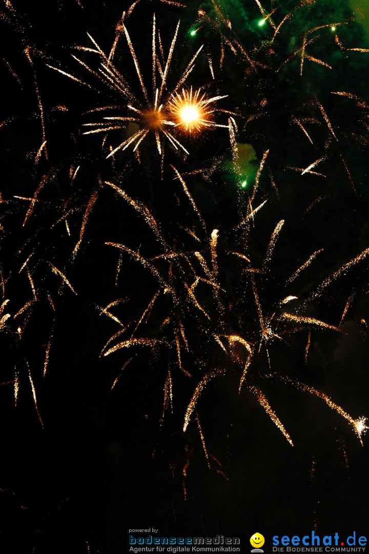 Hafenfest mit Feuerwerk: Bregenz am Bodensee, 27.08.2016