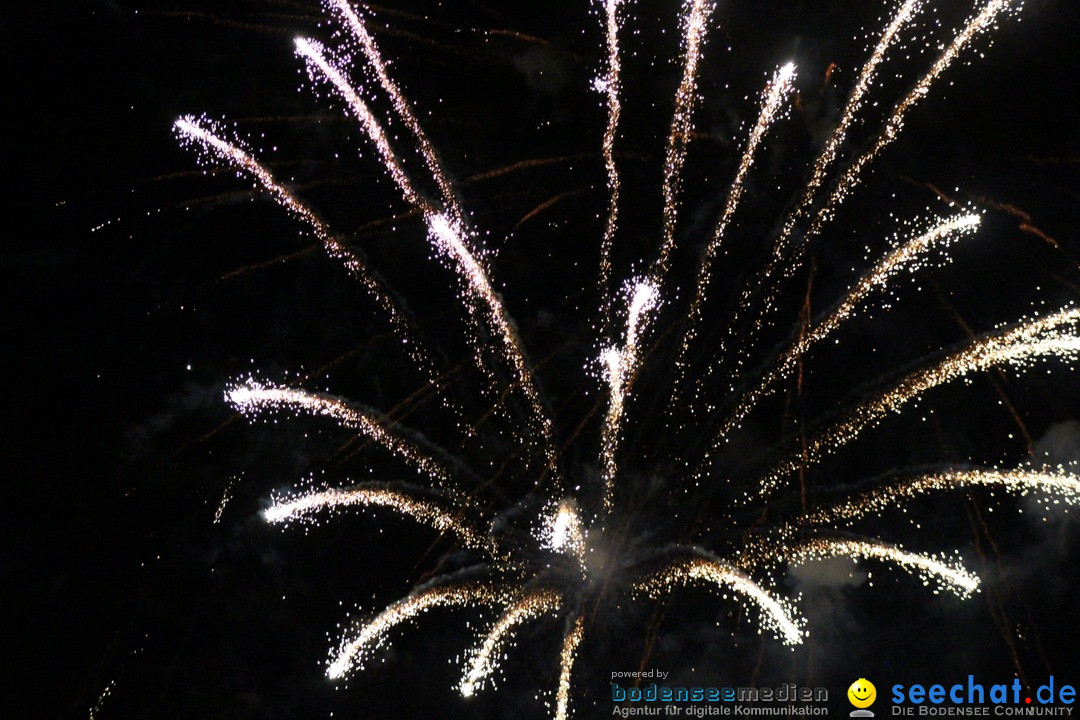 Hafenfest mit Feuerwerk: Bregenz am Bodensee, 27.08.2016