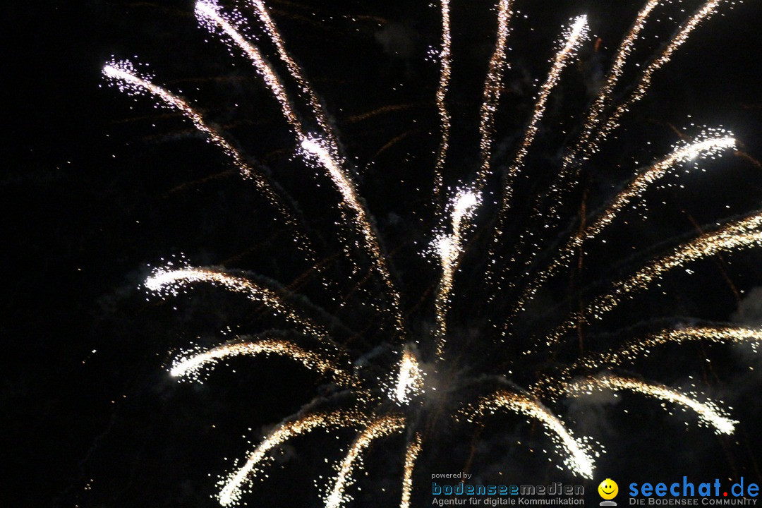 Hafenfest mit Feuerwerk: Bregenz am Bodensee, 27.08.2016