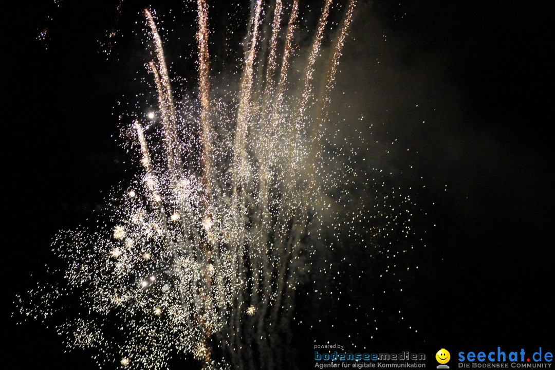 Hafenfest mit Feuerwerk: Bregenz am Bodensee, 27.08.2016