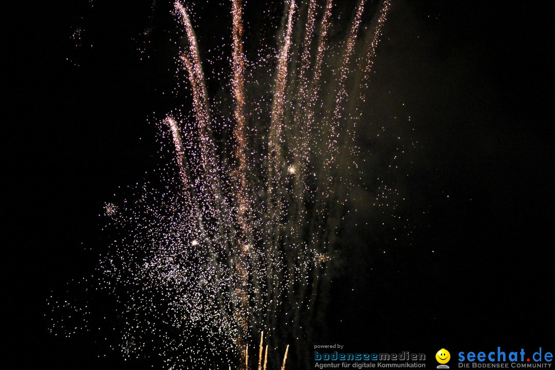 Hafenfest mit Feuerwerk: Bregenz am Bodensee, 27.08.2016