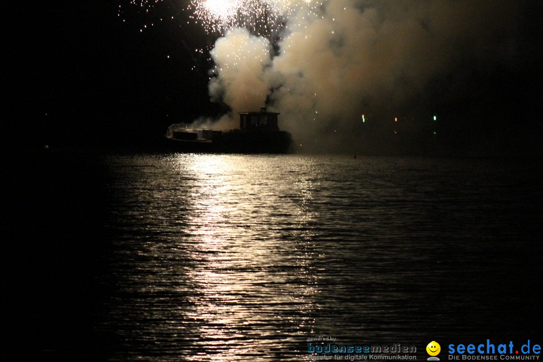 Hafenfest mit Feuerwerk: Bregenz am Bodensee, 27.08.2016