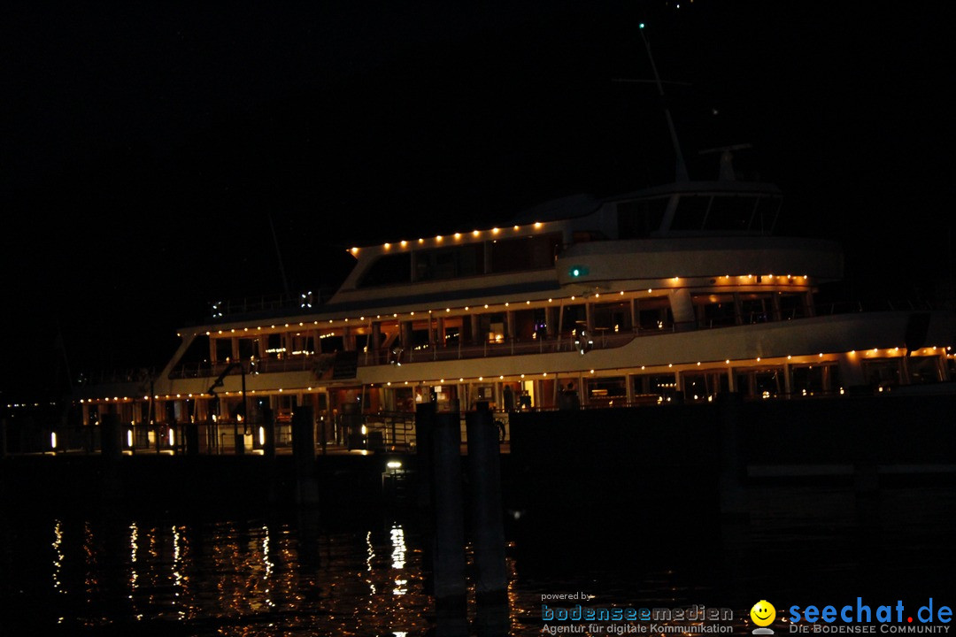 Hafenfest mit Feuerwerk: Bregenz am Bodensee, 27.08.2016