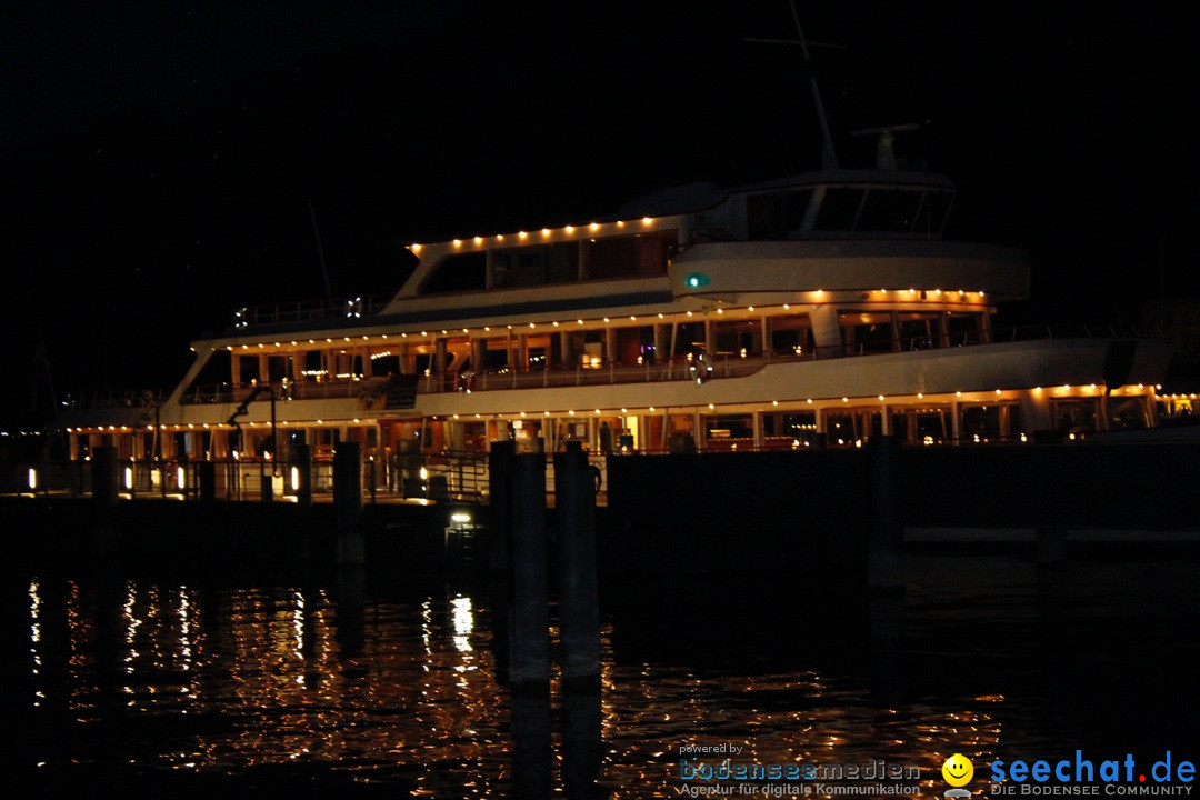 Hafenfest mit Feuerwerk: Bregenz am Bodensee, 27.08.2016