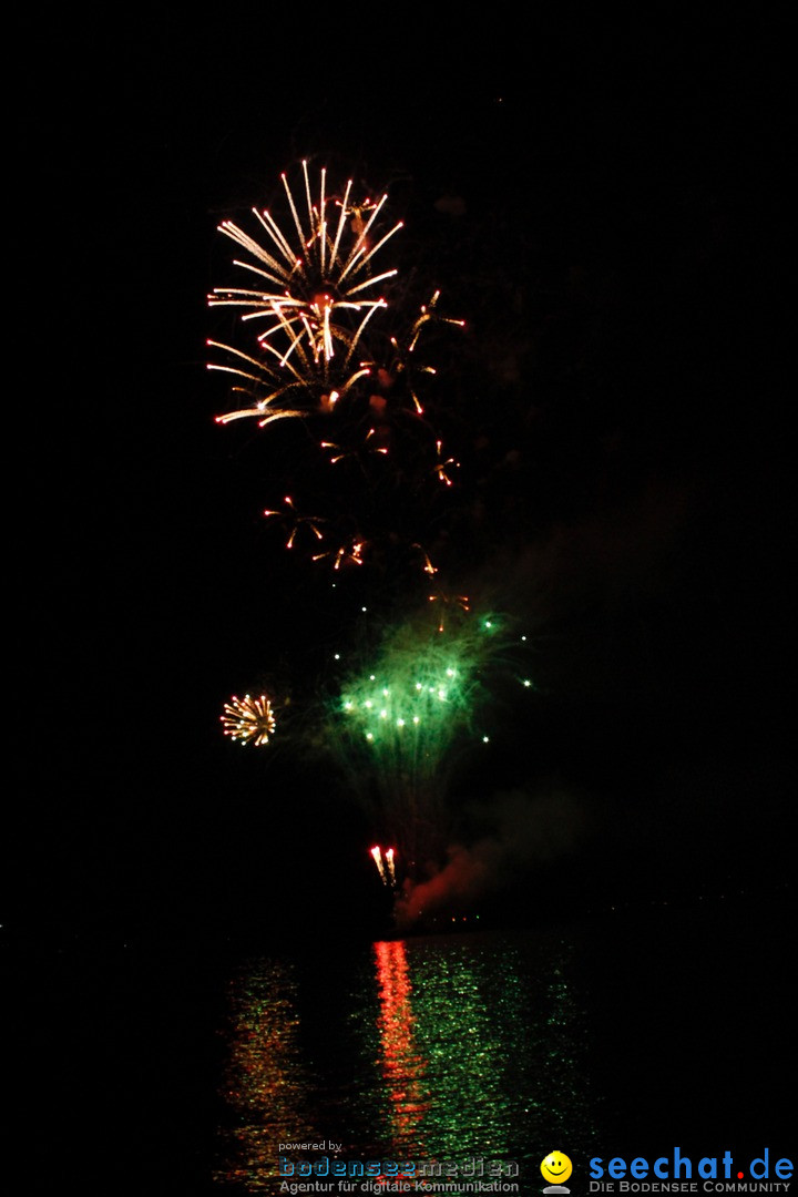 Hafenfest mit Feuerwerk: Bregenz am Bodensee, 27.08.2016