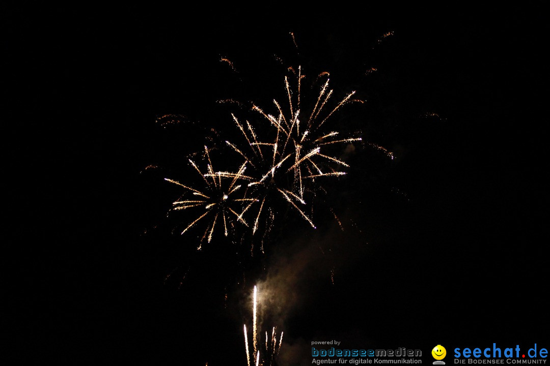 Hafenfest mit Feuerwerk: Bregenz am Bodensee, 27.08.2016