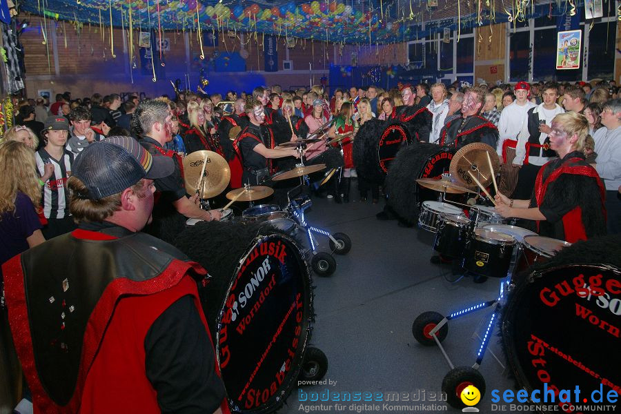 Guggenmusikabend in der Hochbuchhalle: Heudorf, 16.01.2010