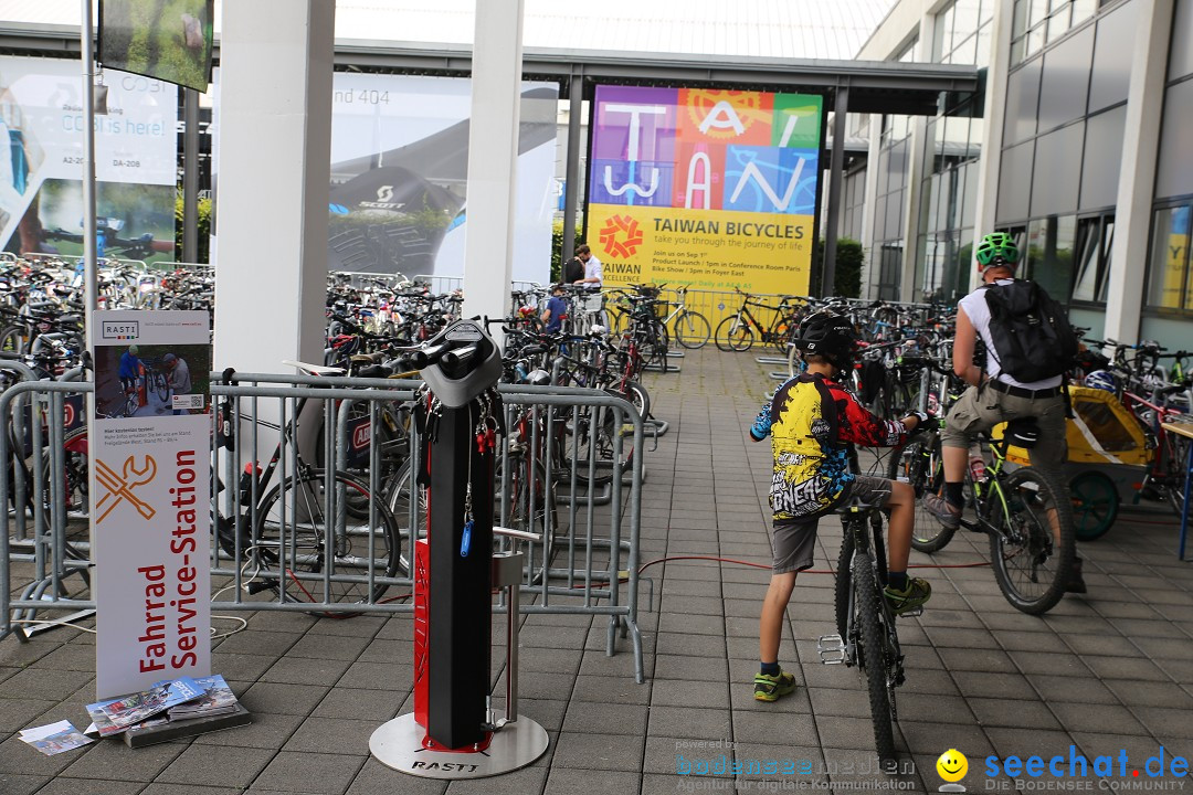 EUROBIKE 2016 - Die Messe der Fahrradtrends: Friedrrichshafen, 03.09.2016